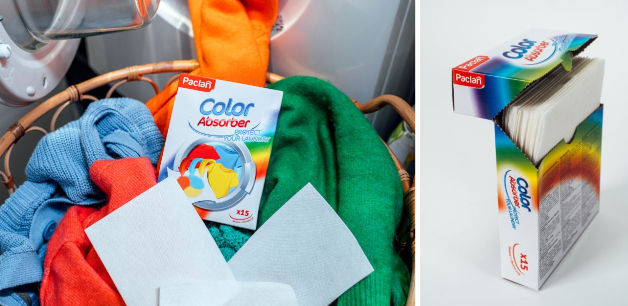 Paclan chusteczki wylapujace kolor 1
